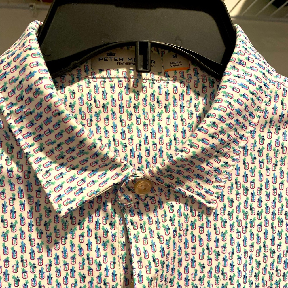 Peter Millar polo shirt size Medium